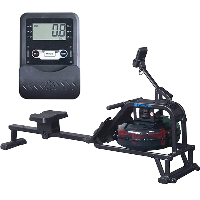 Gisolo Rowing Machine GymboPro Water Resistance Rowing Machine - Mark Phillips UK Fitness