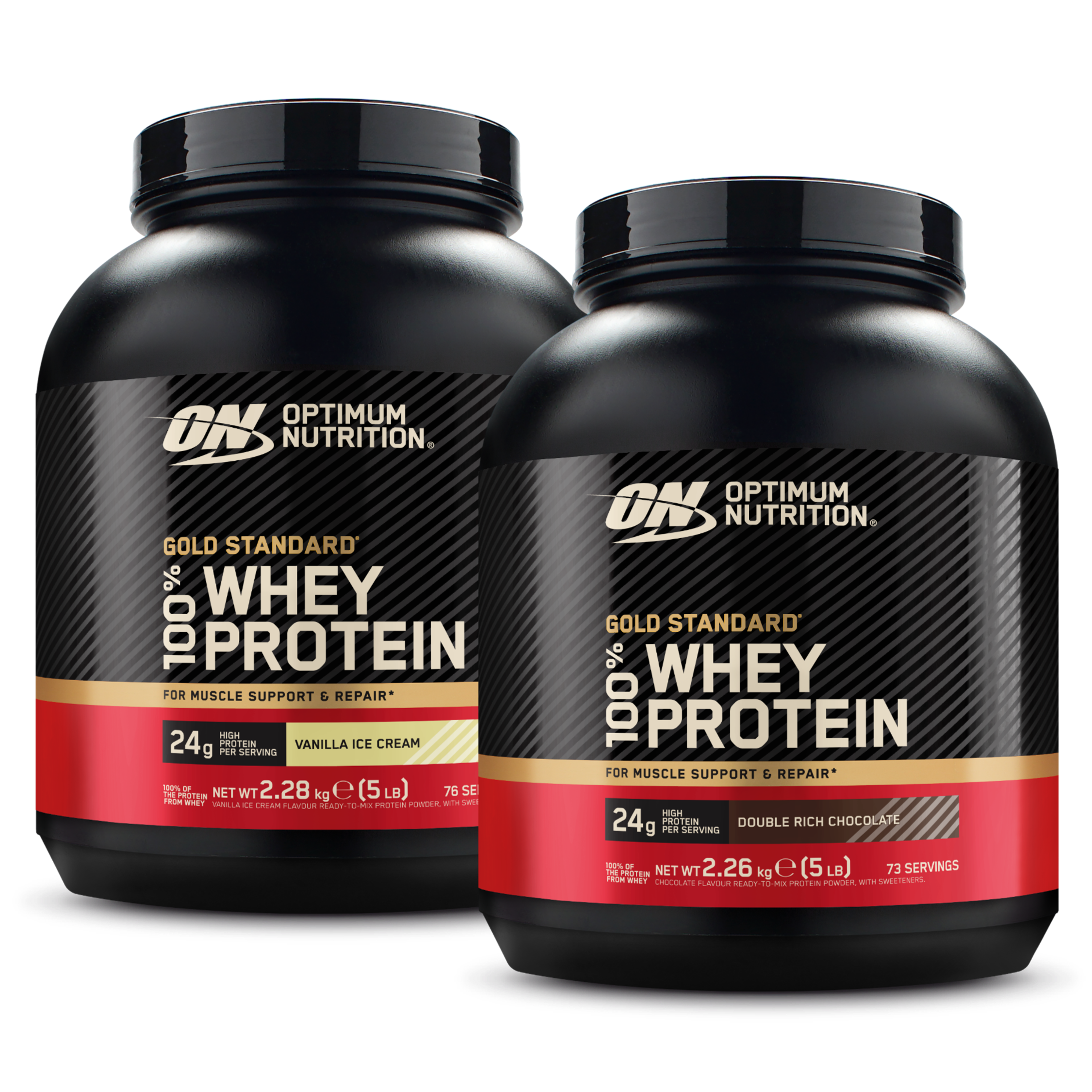 2x Gold Standard 100% Whey Protein (5lb) 2x Gold Standard 100% Whey Protein (5lb)