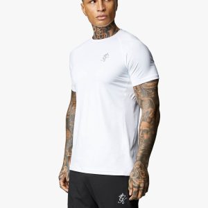 Gym King Energy T-Shirt - White M