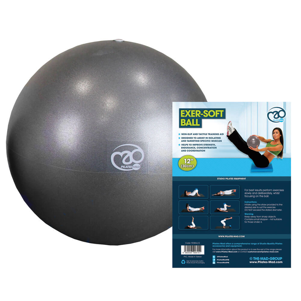 Fitness Mad 12 Inch Exer-Soft Ball Fitness Mad 12 Inch Exer-Soft Ball