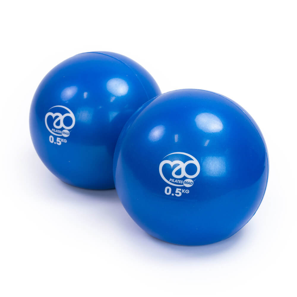 Pilates Mad 2 x 0.5kg Soft Pilates Weights Pilates Mad 2 x 0.5kg Soft Pilates Weights