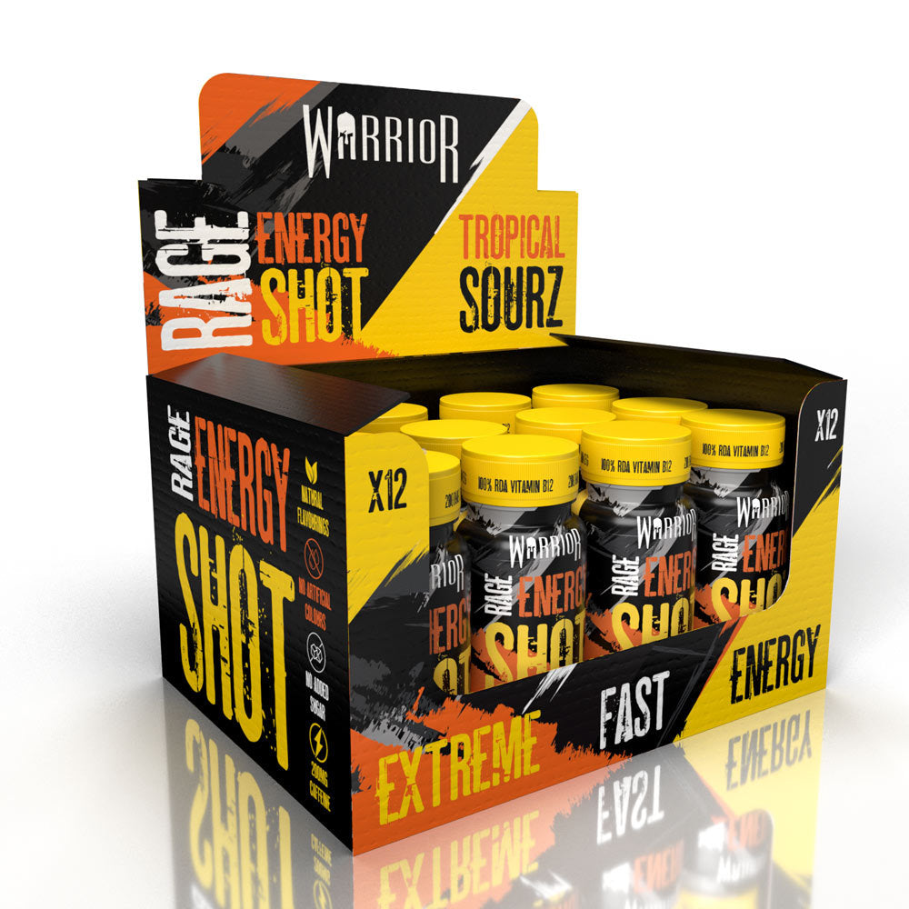 Warrior Rage Pre-Workout Energy Shot - (12x 60ml) - BBE Product Warrior Rage Pre-Workout Energy Shot – (12x 60ml) – BBE Product