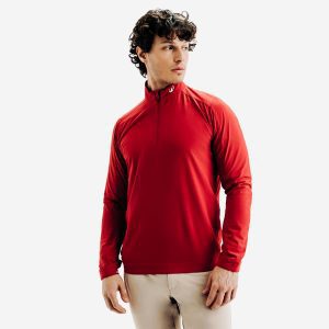 Men's Water-repellent Golf Windbreaker - Rw500 Red