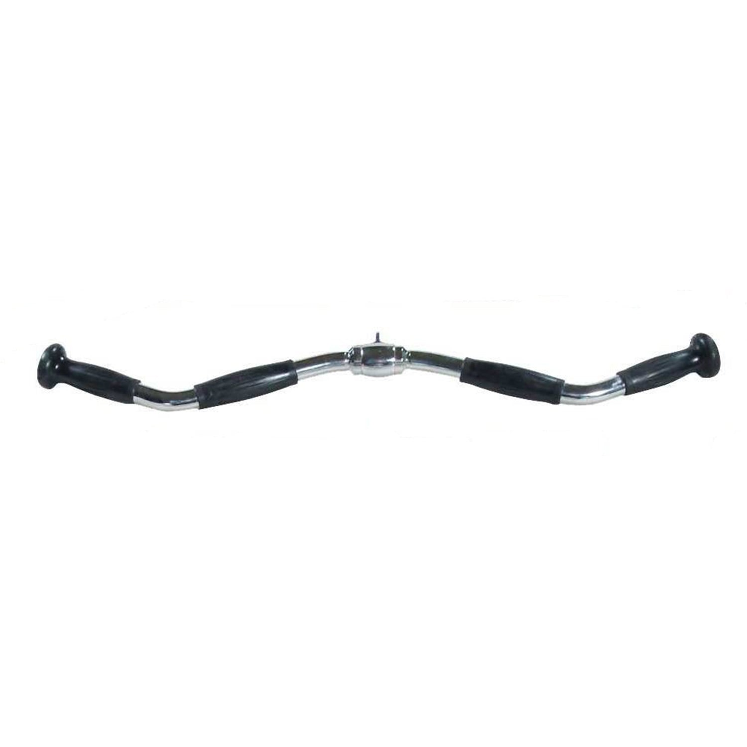York 28" Chrome Curl Bar Attachment with Rubber Grips York 28″ Chrome Curl Bar Attachment with Rubber Grips