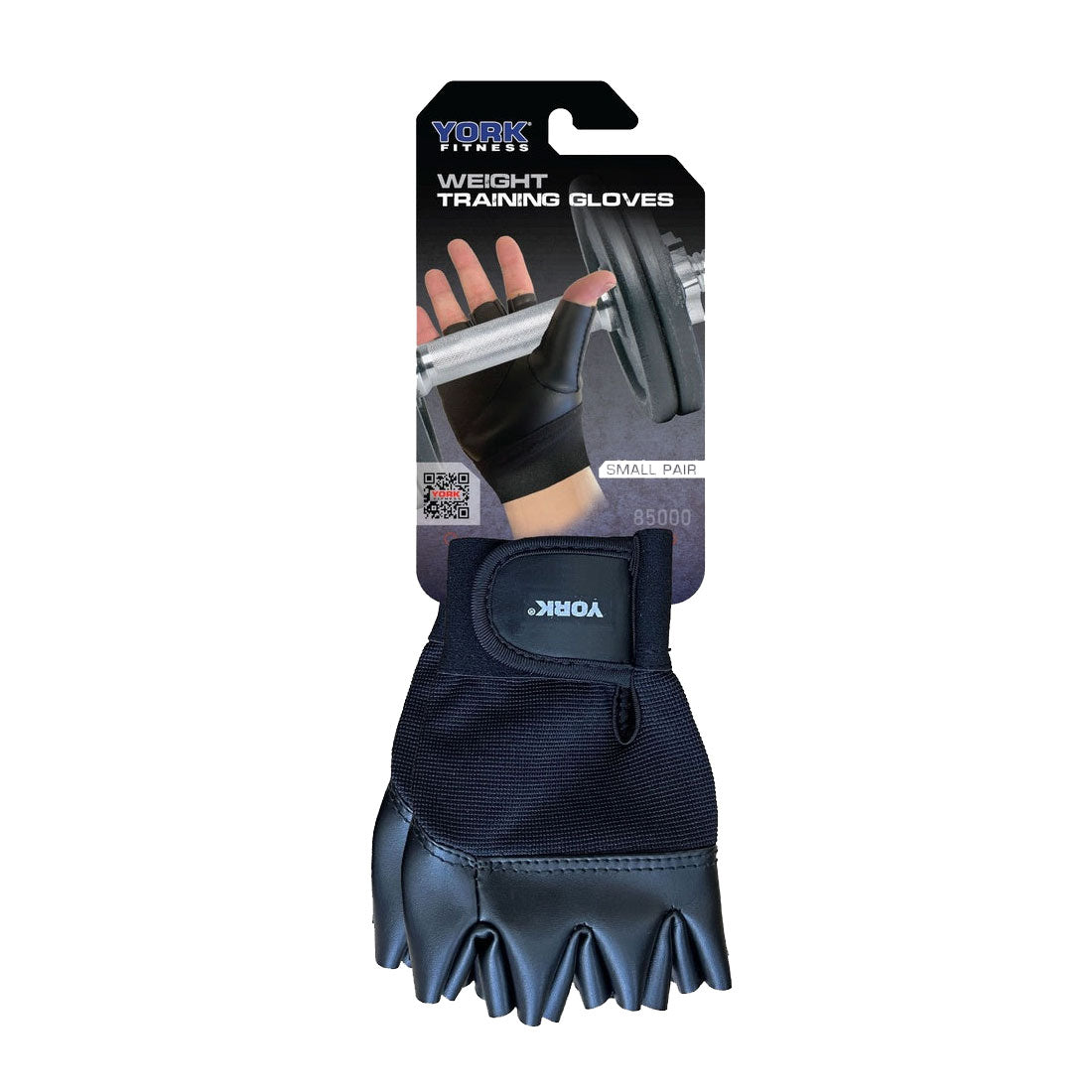 York Fitness Weight Training Gloves - S York Fitness Weight Training Gloves – S
