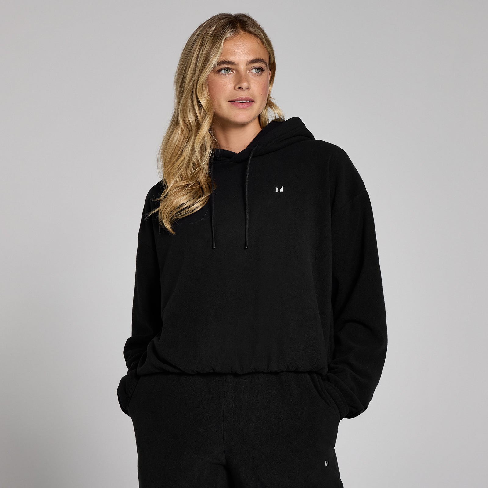 MP Women's Fleece Hoodie - Black MP Women’s Fleece Hoodie – Black