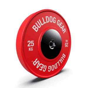 Bulldog Gear - Coloured Competition Olympic Bumper Plates — 25KG Pair
