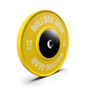 Bulldog Gear - Coloured Competition Olympic Bumper Plates — 15KG Pair