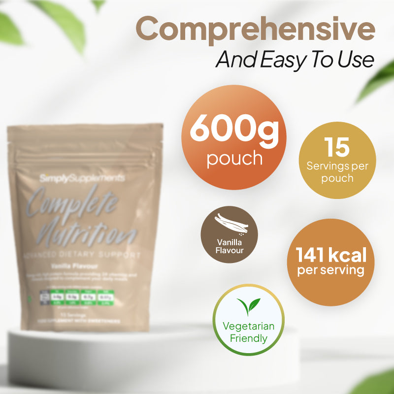 Complete Nutrition - Vanilla - product image 3 Complete Nutrition - Vanilla - retailer product image 3