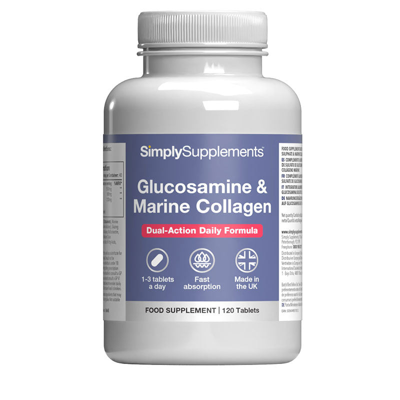 Glucosamine 500mg & Marine Collagen 400mg Glucosamine 500mg & Marine Collagen 400mg