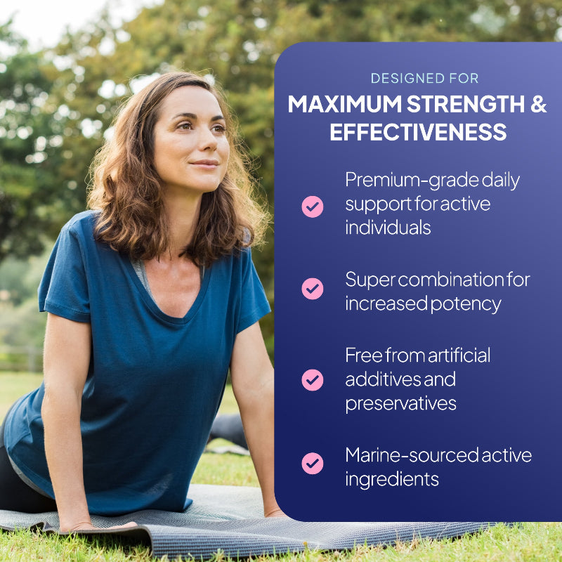 Glucosamine 500mg & Marine Collagen 400mg - product image 4 Glucosamine 500mg & Marine Collagen 400mg - retailer product image 4
