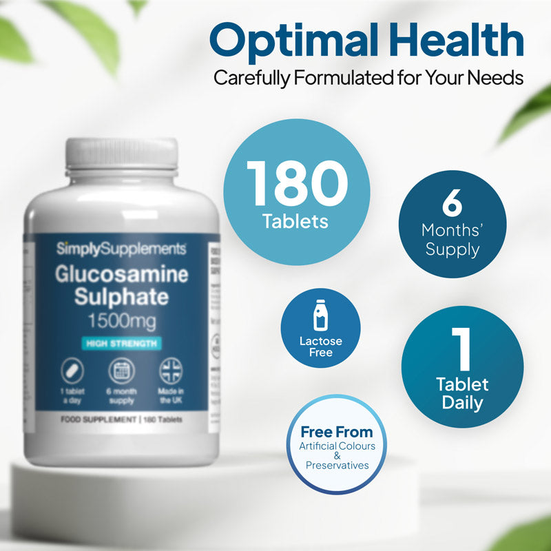 Glucosamine Sulphate 1,500mg Tablets - product image 3 Glucosamine Sulphate 1,500mg Tablets - retailer product image 3