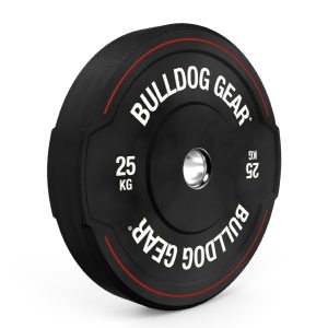 Bulldog Gear Hybrid 2.0 Black Olympic Bumper Plates — 100KG Set (5, 10, 15, 20KG Pair)