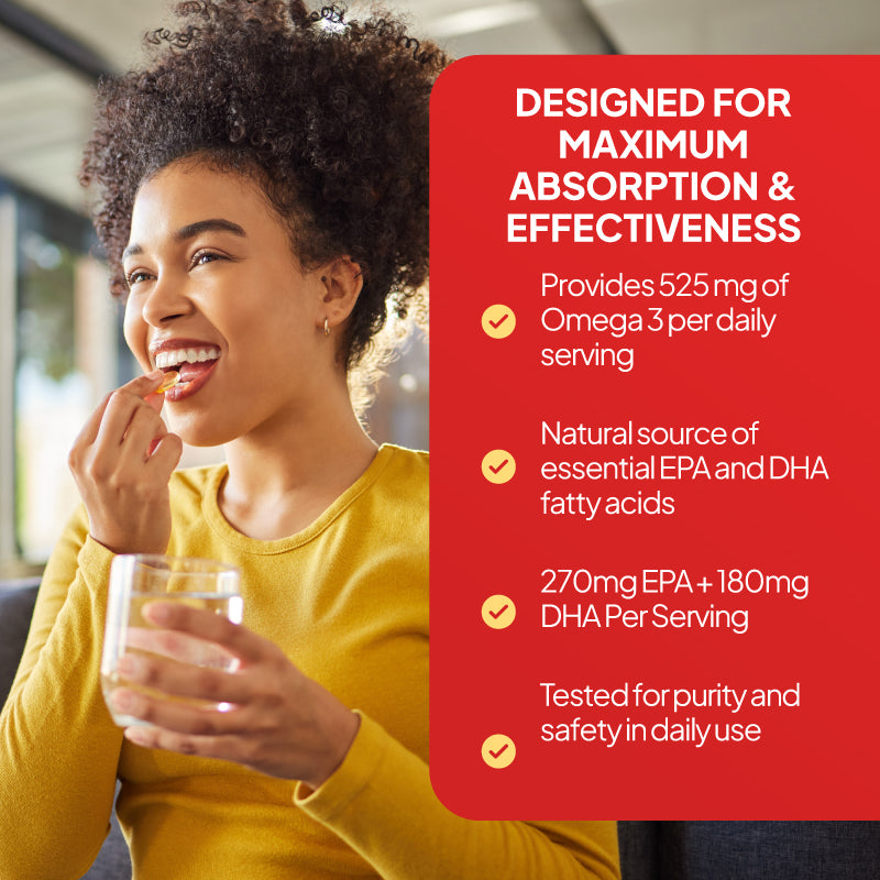 Omega 3 Capsules 500mg - product image 4 Omega 3 Capsules 500mg - retailer product image 4