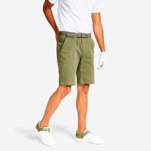 Men’s Golf Cotton Chino Shorts - Mw500 Khaki