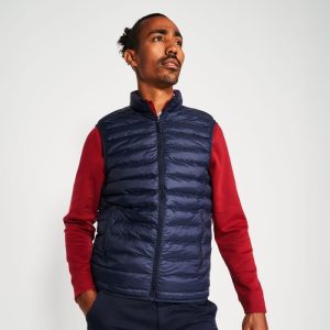 Men’s Golf Sleeveless Down Jacket - Mw500 Navy Blue