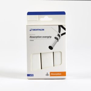 Absorbent Tennis Overgrips 12-pack - White