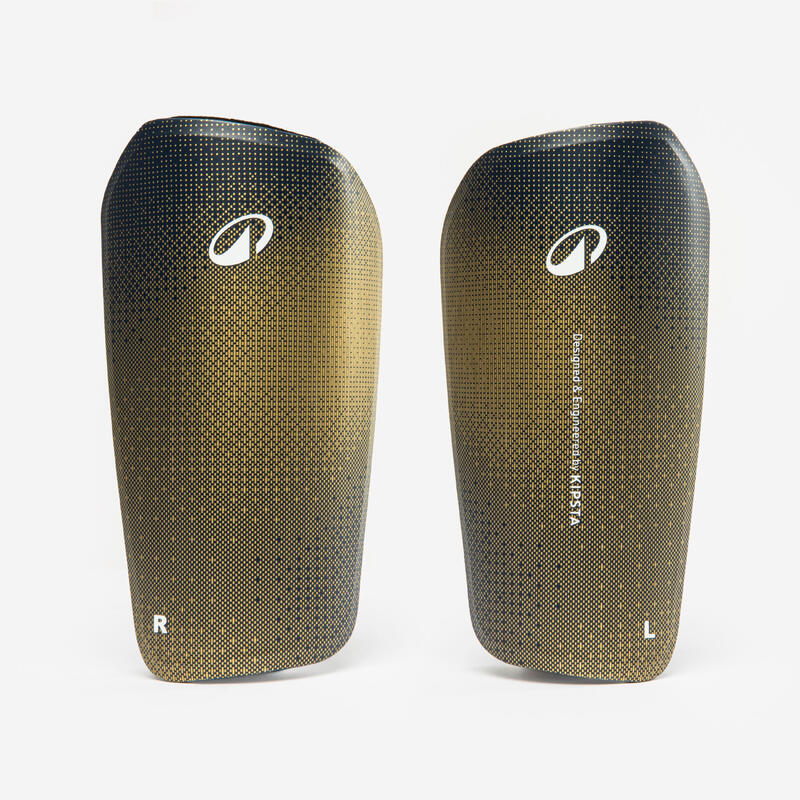 picture-281.jpg Kids Football Shin Guards With Support Sleeves F500 - Blue