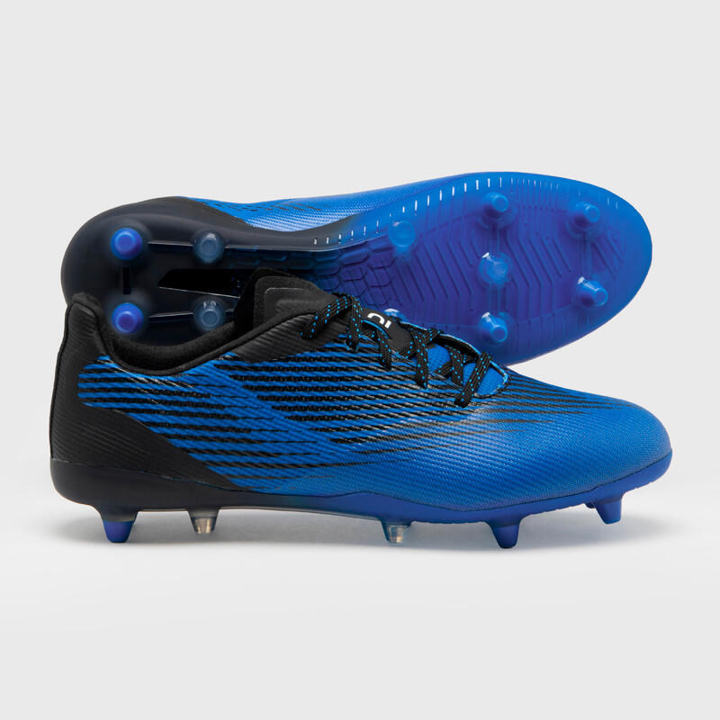 picture-327.jpg Adult Moulded Rugby Boots R500 Fg - Blue/black