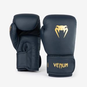 Boxing Gloves Essential Icy Blue - Blue And Gold