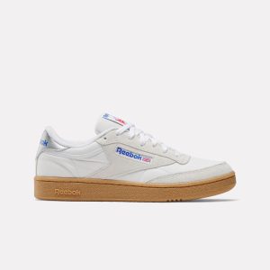 Reebok Club C 85 Sneakers, White/BarelyGrey/Gum