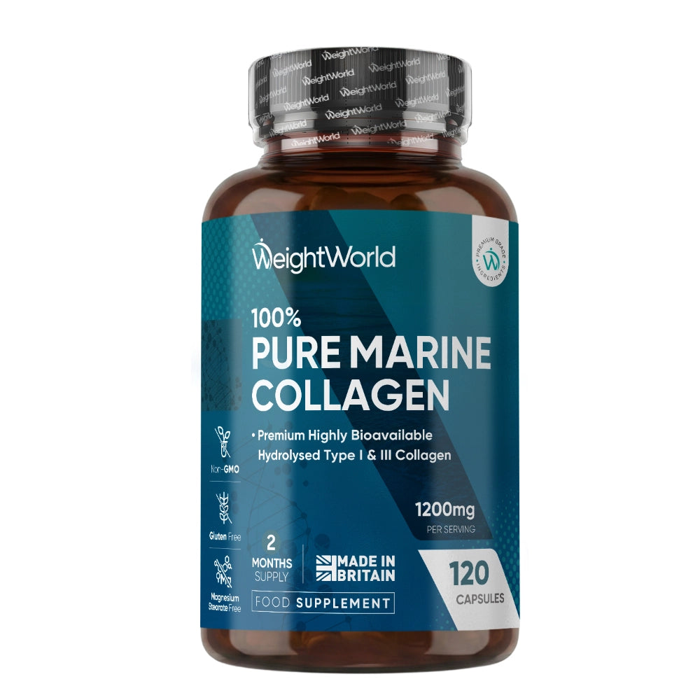 ss-weightworld-4046901 Pure Marine Collagen | 1170mg 120 Capsules | WeightWorld