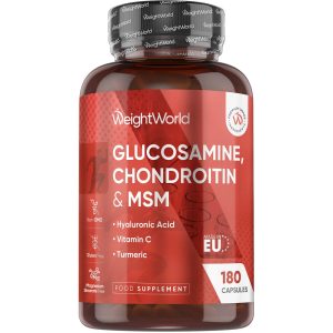 Glucosamine & Chondroitin Complex | 1200mg 180 Capsules | WeightWorld