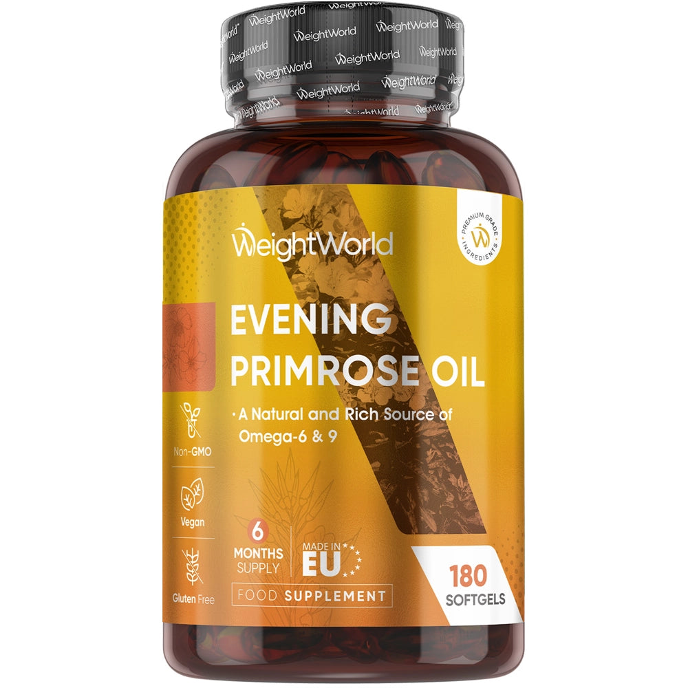 ss-weightworld-50242 Evening Primrose Oil | 1000mg 180 Softgels | WeightWorld UK