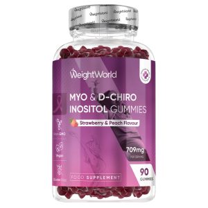 Myo & D-Chiro Inositol Gummies | 709mg 90 Gummies | WeightWorld