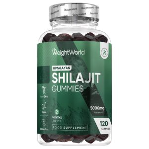 Himalayan Shilajit Gummies 5000mg | 120 Gummies | WeightWorld
