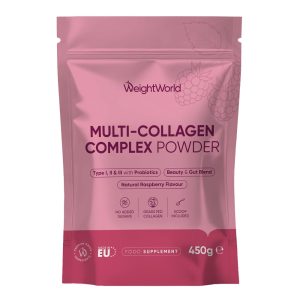 Multi-Collagen Complex Powder | 450g Powder | WeightWorld UK